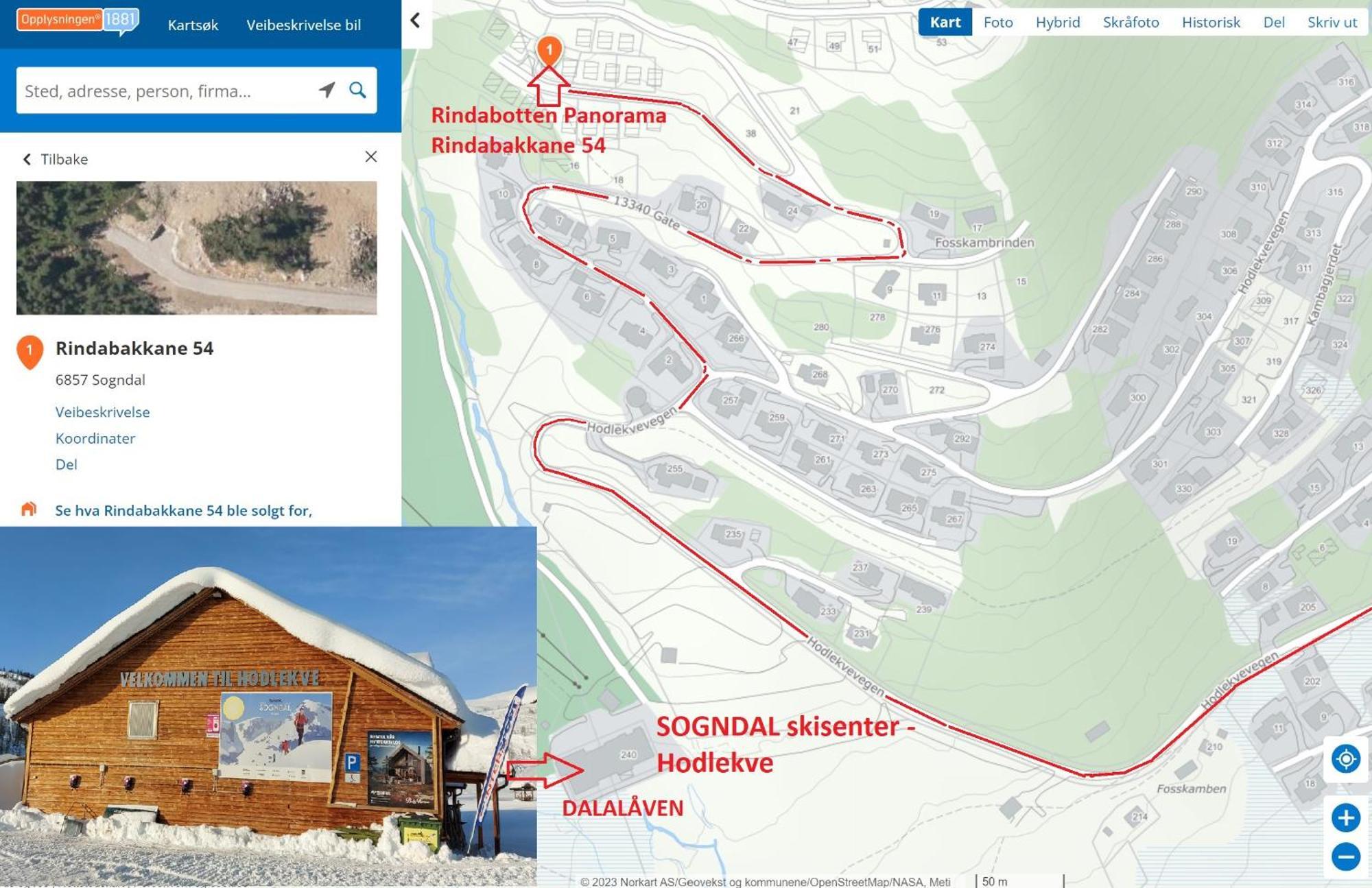 סוגנדל Rindabotten Panorama מראה חיצוני תמונה